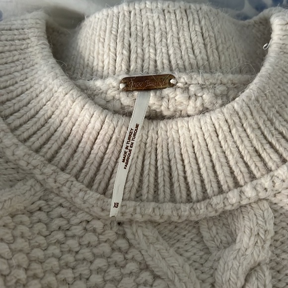 Free People Leslie Cable Knit Sweater - Picture 7 of 8